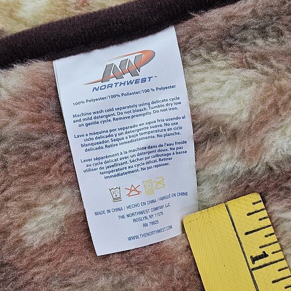 Northwest Grizzly Bear Blanket Super Soft Polyester 78x59 Blanket‎ - Picture 6 of 7